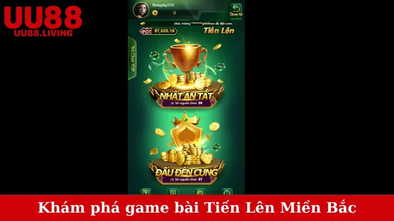 Khám phá game bài Tiến Lên Miền Bắc