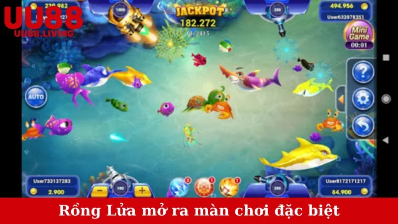 Rồng Lửa mở ra màn chơi đặc biệt